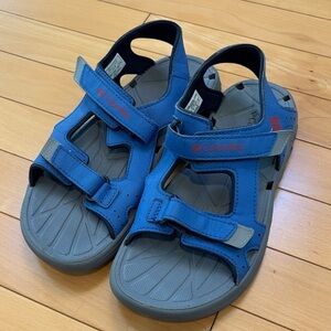 Columbia Blue & Gray Kids' Outdoor Sandals